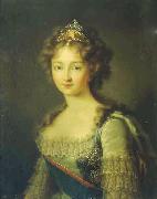 Portrait of Empress Elizabeth Alexeievna Gerhard von Kugelgen